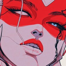 Схема вышивки «Girl»