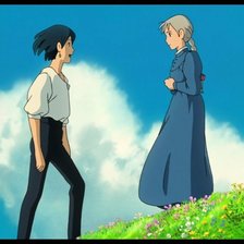 Схема вышивки «Хаул и Софи»