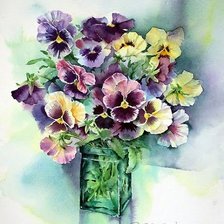 Схема вышивки «Букет»