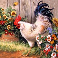 Схема вышивки «Первый на селе»