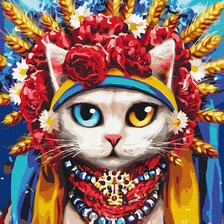 Схема вышивки «Кітка»