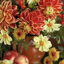 Схема вышивки «Осенний натюрморт»