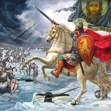 Схема вышивки «Александр Невский»