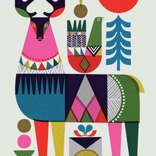 Схема вышивки «Reno Hermoso!»