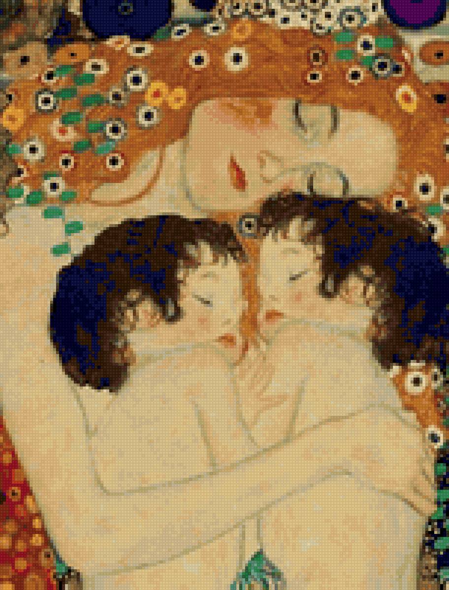 El Abrazo - amor, klimt - предпросмотр