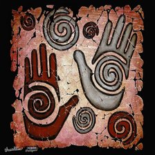 Схема вышивки «Manos»