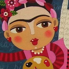 Схема вышивки «Frida»