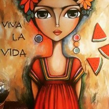 Схема вышивки «Frida»