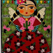 Схема вышивки «Frida»