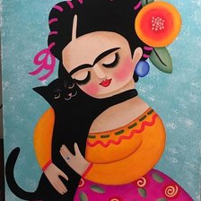 Схема вышивки «Frida»