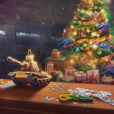 Схема вышивки «Новогодние игрушки»