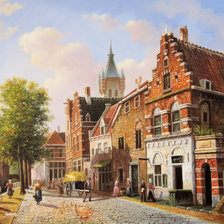 Схема вышивки «Piata cetatii»