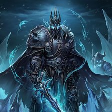 Схема вышивки «Lich King»