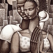 Схема вышивки «Африка»