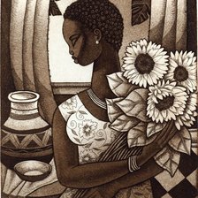 Схема вышивки «Африка»