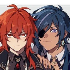 Схема вышивки «Друзья»