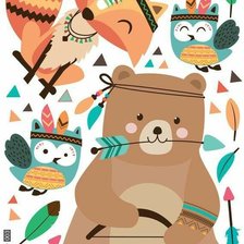 Схема вышивки «Zoo»