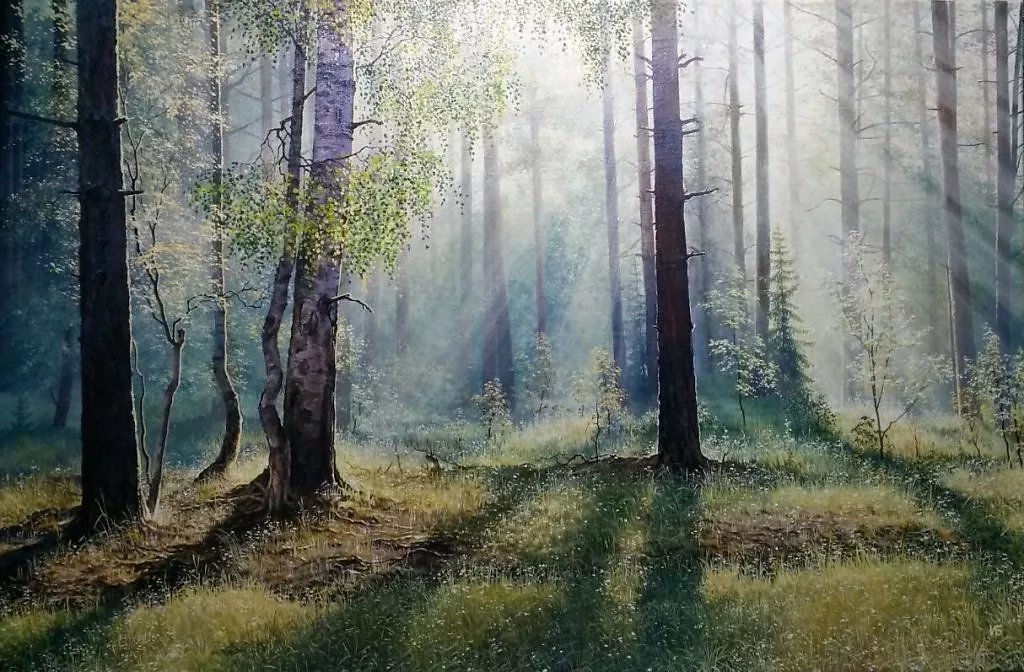 Пейзаж - лес - оригинал