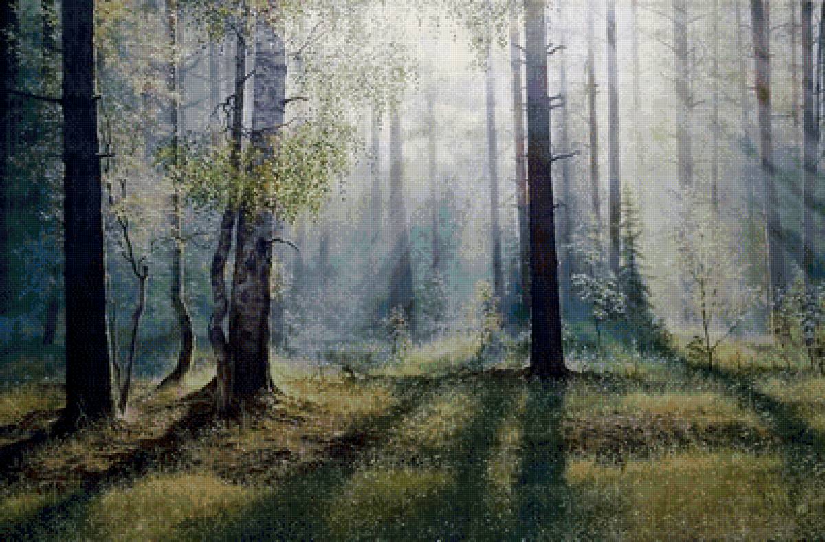 Пейзаж - лес - предпросмотр