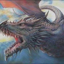 Схема вышивки «Дракон»