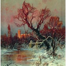 Схема вышивки «Василий Клевер Гатчинский парк»