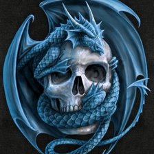 Dragón Azul