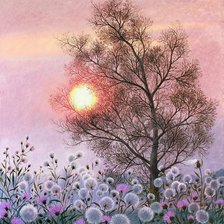 Схема вышивки «Пейзаж»