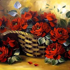 Схема вышивки «Гармония цветов. Худ. Риналдо Эскудейро»