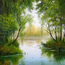 Схема вышивки «Укромное место»