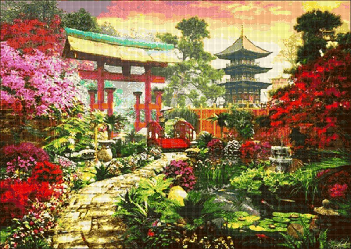 Jardín - paisaje - предпросмотр