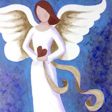 Схема вышивки «Angel»