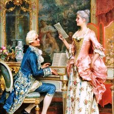 Схема вышивки «Светский досуг»