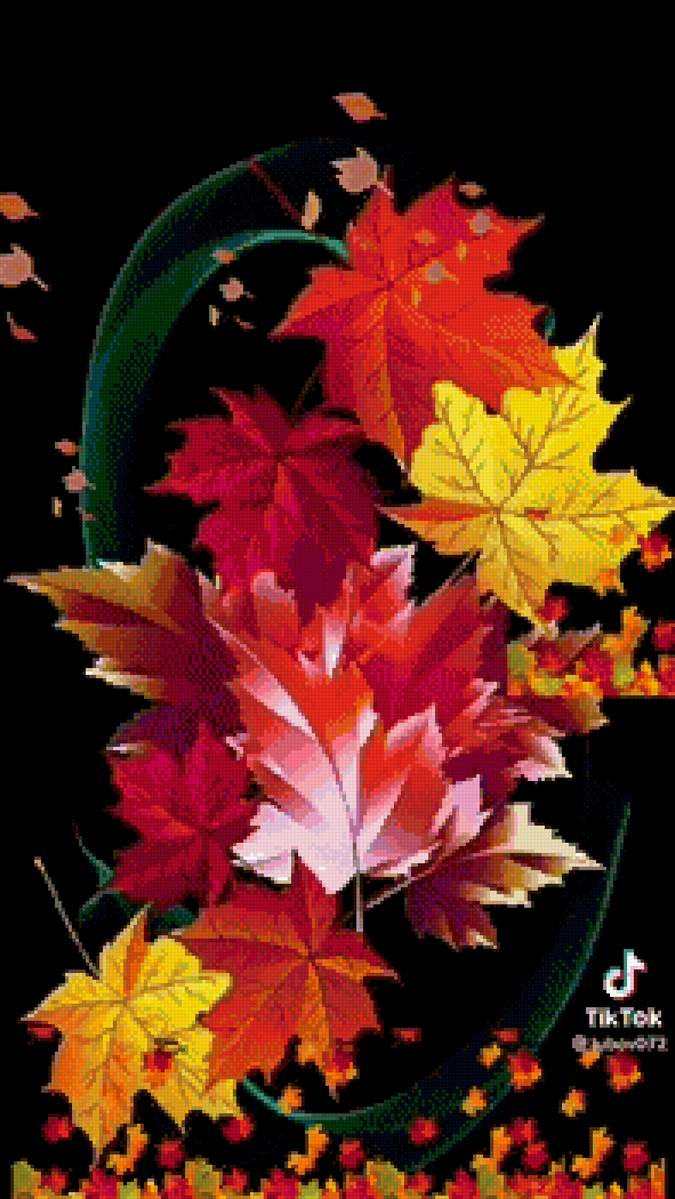 Осенние листья - осень - предпросмотр