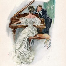 Схема вышивки «прекрасный романс»