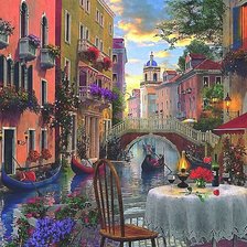 Схема вышивки «Venetia»