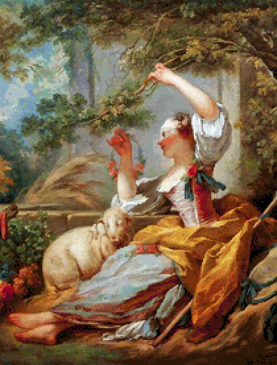 12345 - овечка, окно - предпросмотр