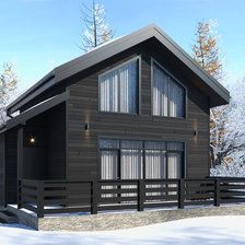 Схема вышивки «Дом мечты»