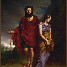 Схема вышивки «Эдип и Антигона»