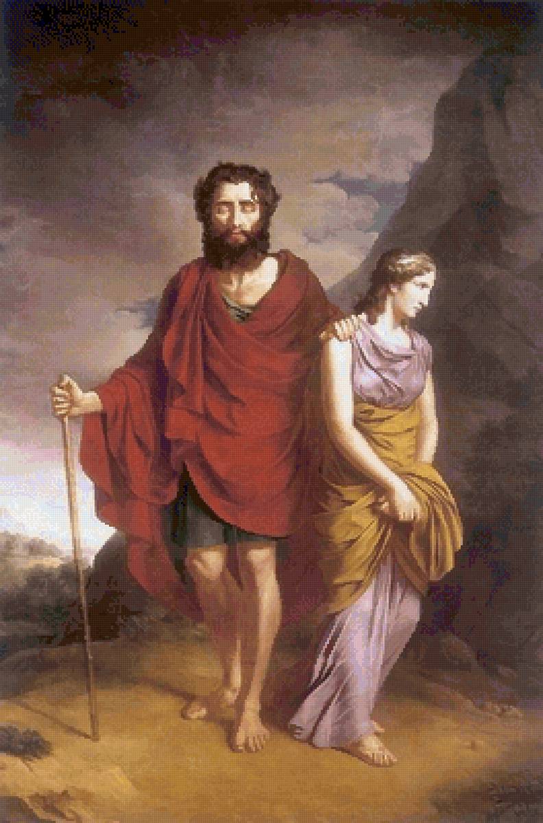 Эдип и Антигона - мифология - предпросмотр