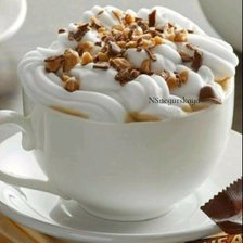 Схема вышивки «Кофе»