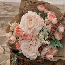 Схема вышивки «Нежные розы»