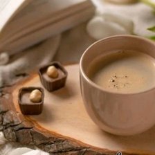 Схема вышивки «Кофе и конфеты»