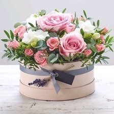 Схема вышивки «Нежный букет»