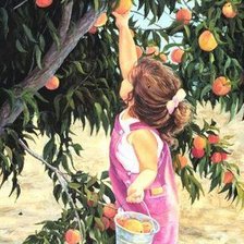 Схема вышивки «Сад»