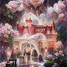 Схема вышивки «Habitat maison»