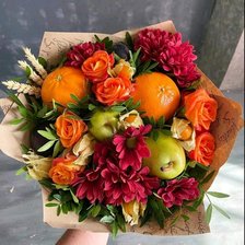 Схема вышивки «Букет»