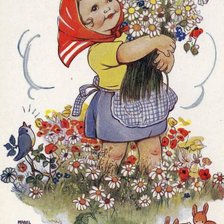 Схема вышивки «Дети»