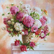 Схема вышивки «цветы»