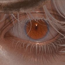 Схема вышивки «Глаз»