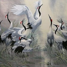 журавлиный танец весны